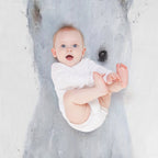 Little Polar Bear Eco-conscious Throw Blanket