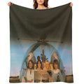 Family Dancing Premium Throw Blanket