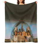 Family Dancing Premium Throw Blanket