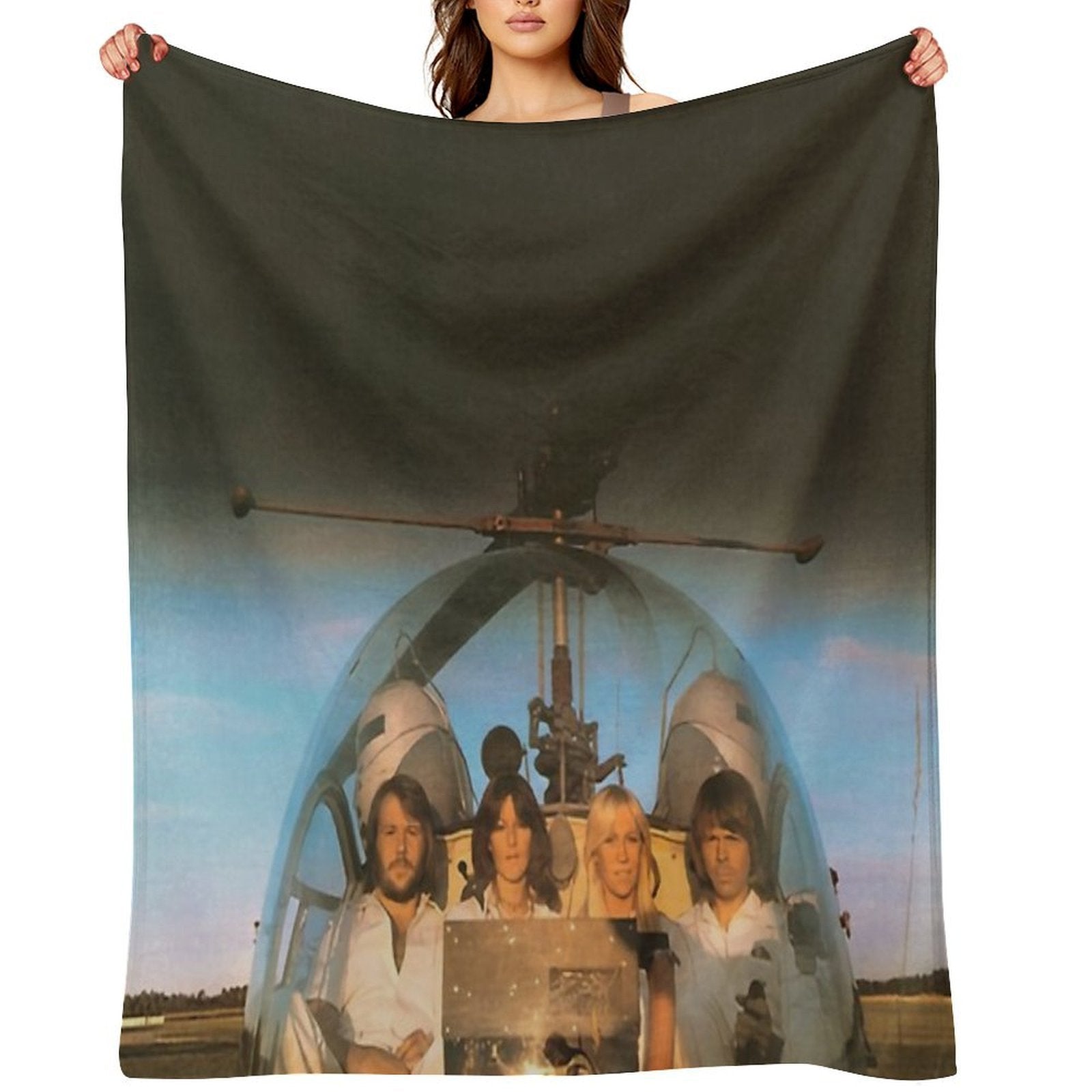 Family Dancing Premium Throw Blanket