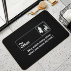 Why Watch Many Show When One Show Do Trick The Office  Long-Lasting Bath Mat