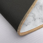 Get Naked Bathroom And Bedroom Quote, Blush Pink, Gold, Marble  Versatile Bath Mat