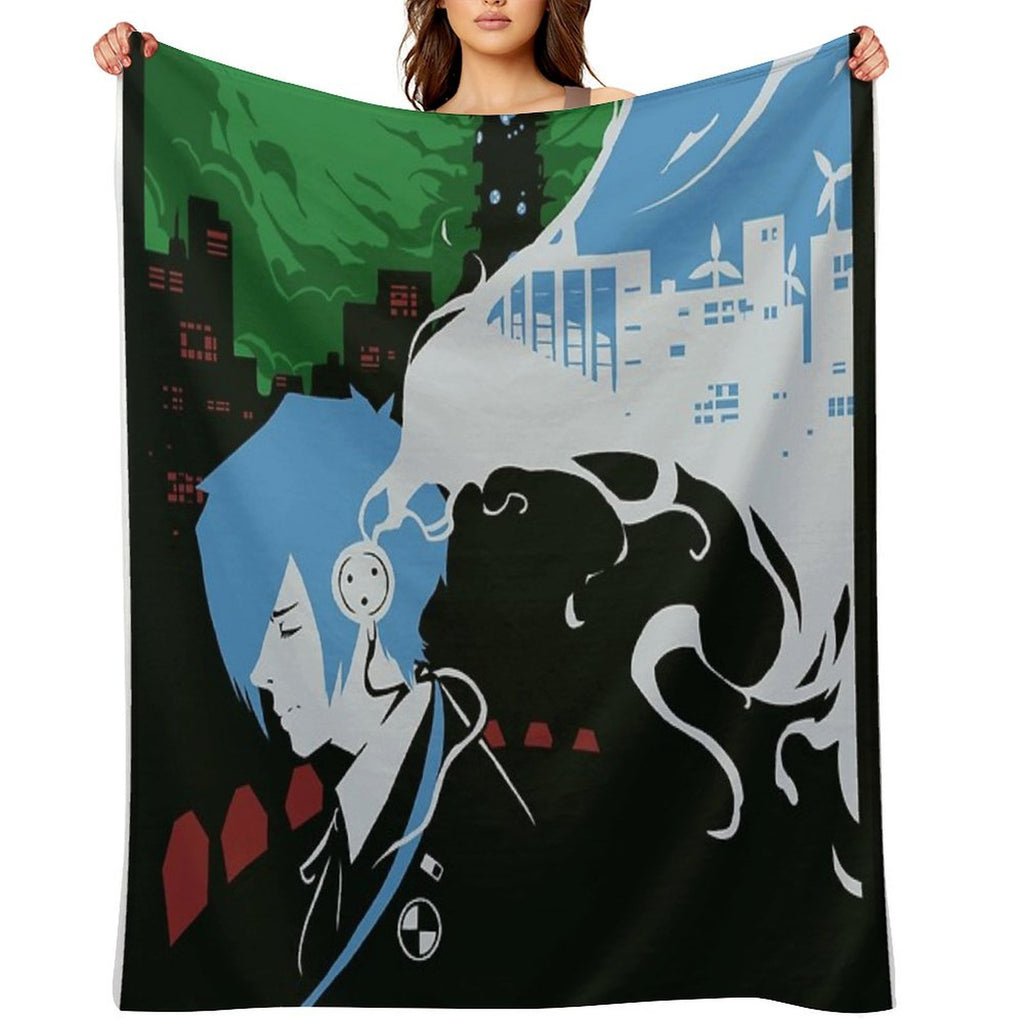 Burn My Dread Sustainable Throw Blanket