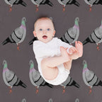 Pigeon Walk Eco-conscious Throw Blanket