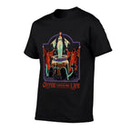 Coffee Gives Me Life Occult Retro Vintage Funny Adult Humor  Slim-fit Cut T-Shirt
