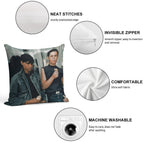 The Outsiders, Greaser, Greasers, Pony Boy, Ponyboy Curtis, C Thomas Howell, Stay Gold, Do It for Johnny, Johnny Cade, Ralph Mac Soft Durable Construction Throw Pillow