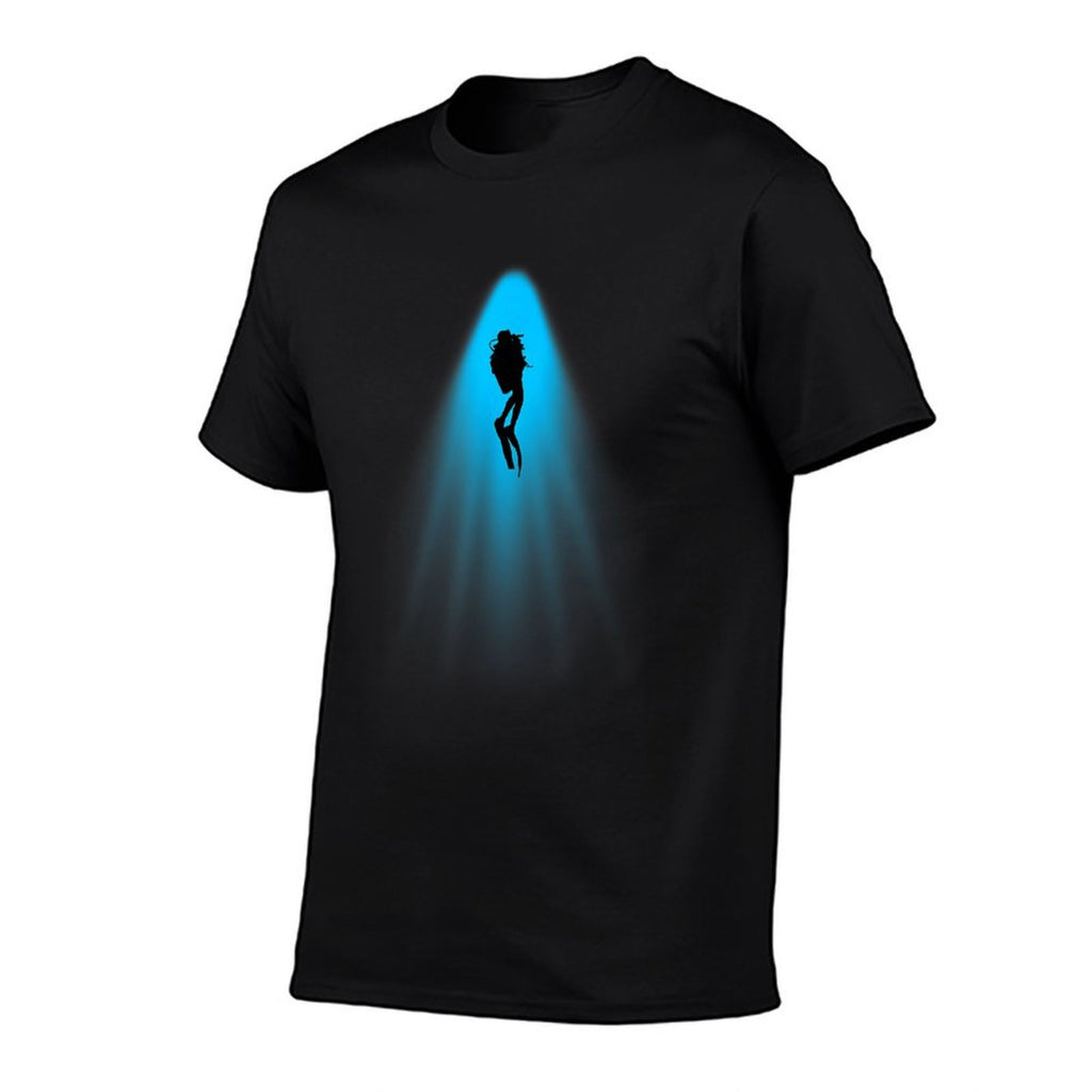 Scuba Diver - Ocean Underwater Scuba Diving Freediving  High-quality Stitching T-Shirt