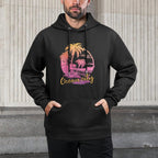 Ocean City Maryland MD  Palms Shrink-Resistant Hoodie