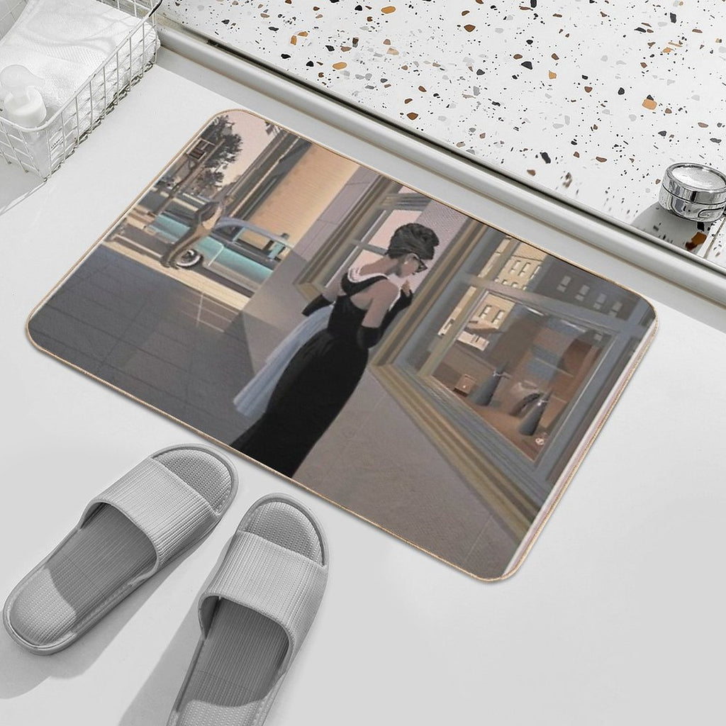 Breakfast  Absorbent Bath Mat