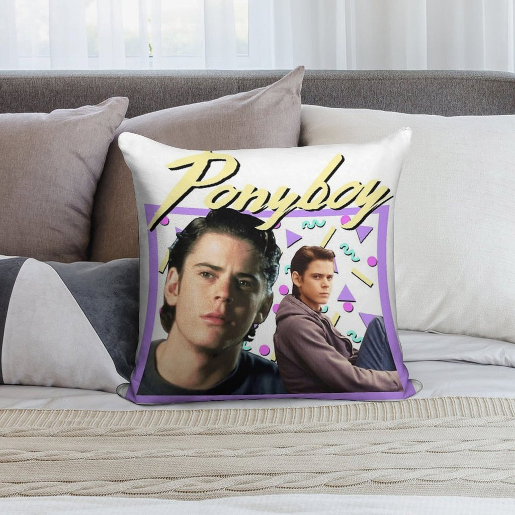 80s Ponyboy Curtis The Outsiders Soft High-Density Material Throw Pillow