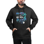 Auntie Of The Birthday Mermaid Family Matching Party Squad Casual Wear Hoodie