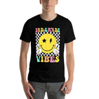 3rd Grade Vibes Girls Back To School Third Grade Teacher  Versatile T-Shirt