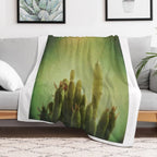 Cactus in My Mind Velvety-soft Throw Blanket