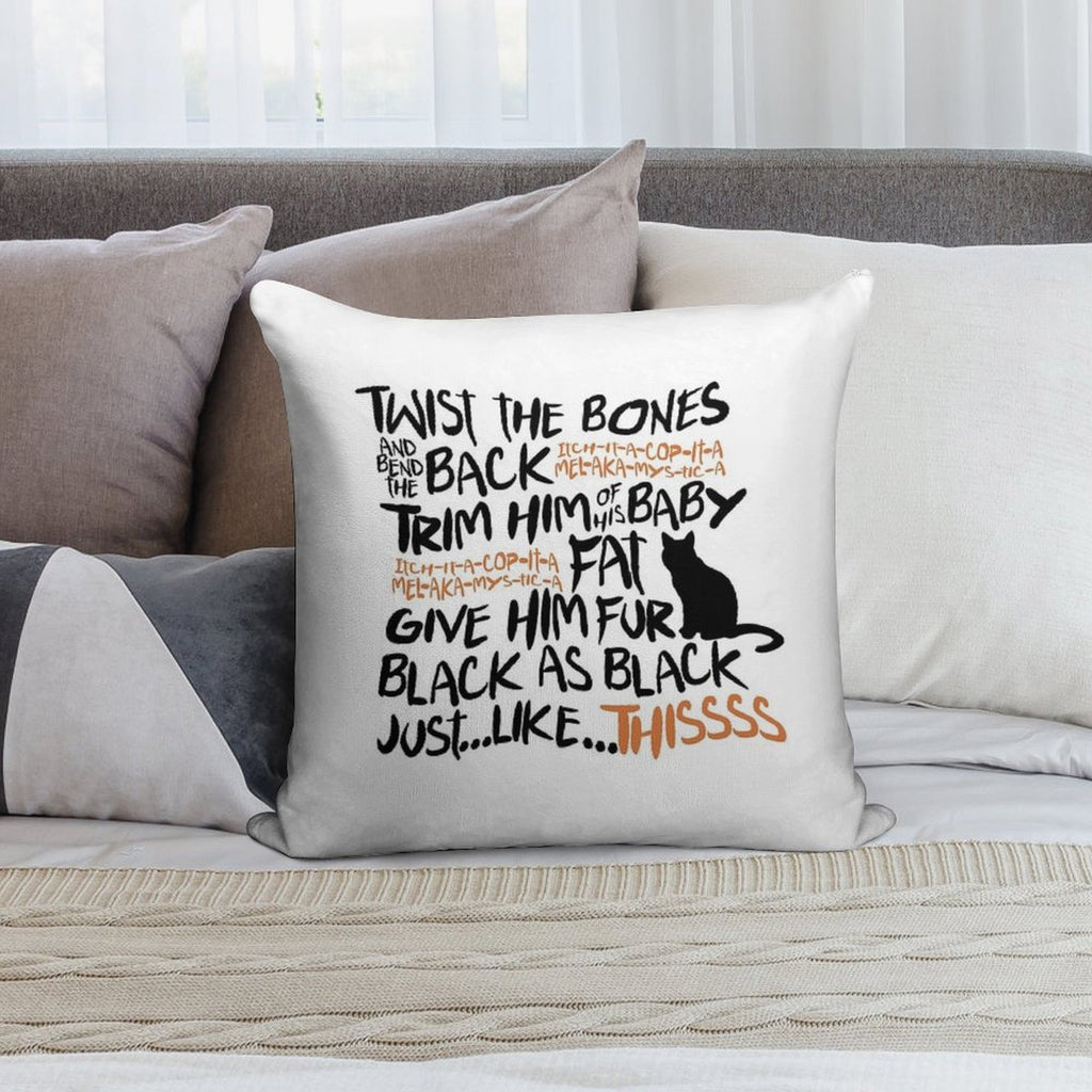 Binx Spell Soft Reinforced Edging Throw Pillow