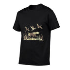 Duck Hunting Camouflage Camo Pointer Dog Camo Duck Hunter  Cotton T-Shirt