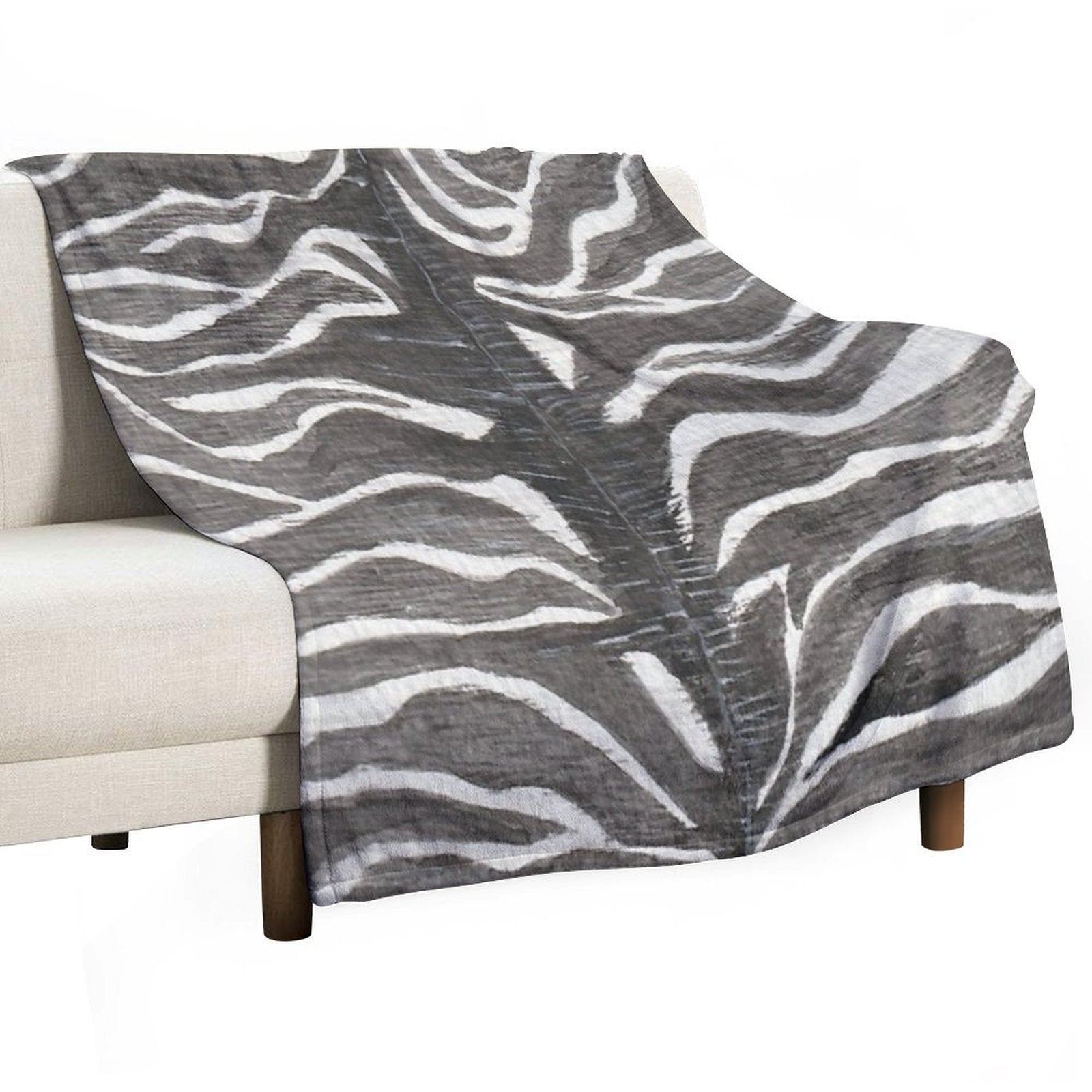 Zebra Versatility Throw Blanket