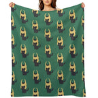 Cat Loki Durable Throw Blanket
