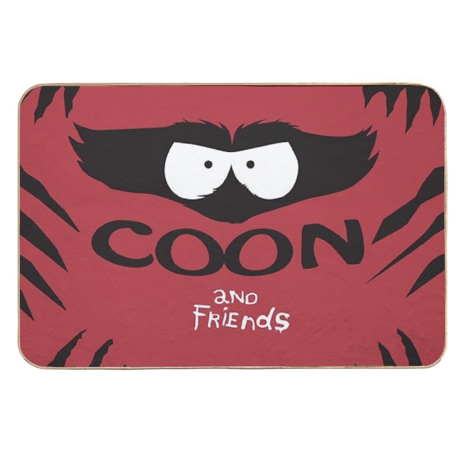 Coon And Friends  Toxin-Free Bath Mat