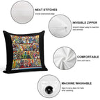 G.I. Joe in The 80s! Soft Style Accent Throw Pillow