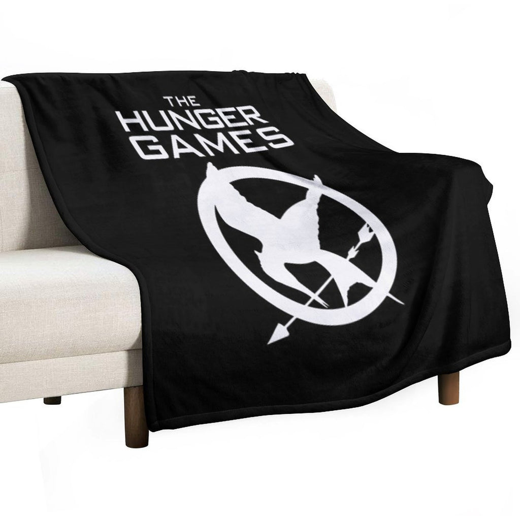 Hunger Games Merch Hunger Games Logo Lightweight Throw Blanket