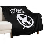 Hunger Games Merch Hunger Games Logo Lightweight Throw Blanket