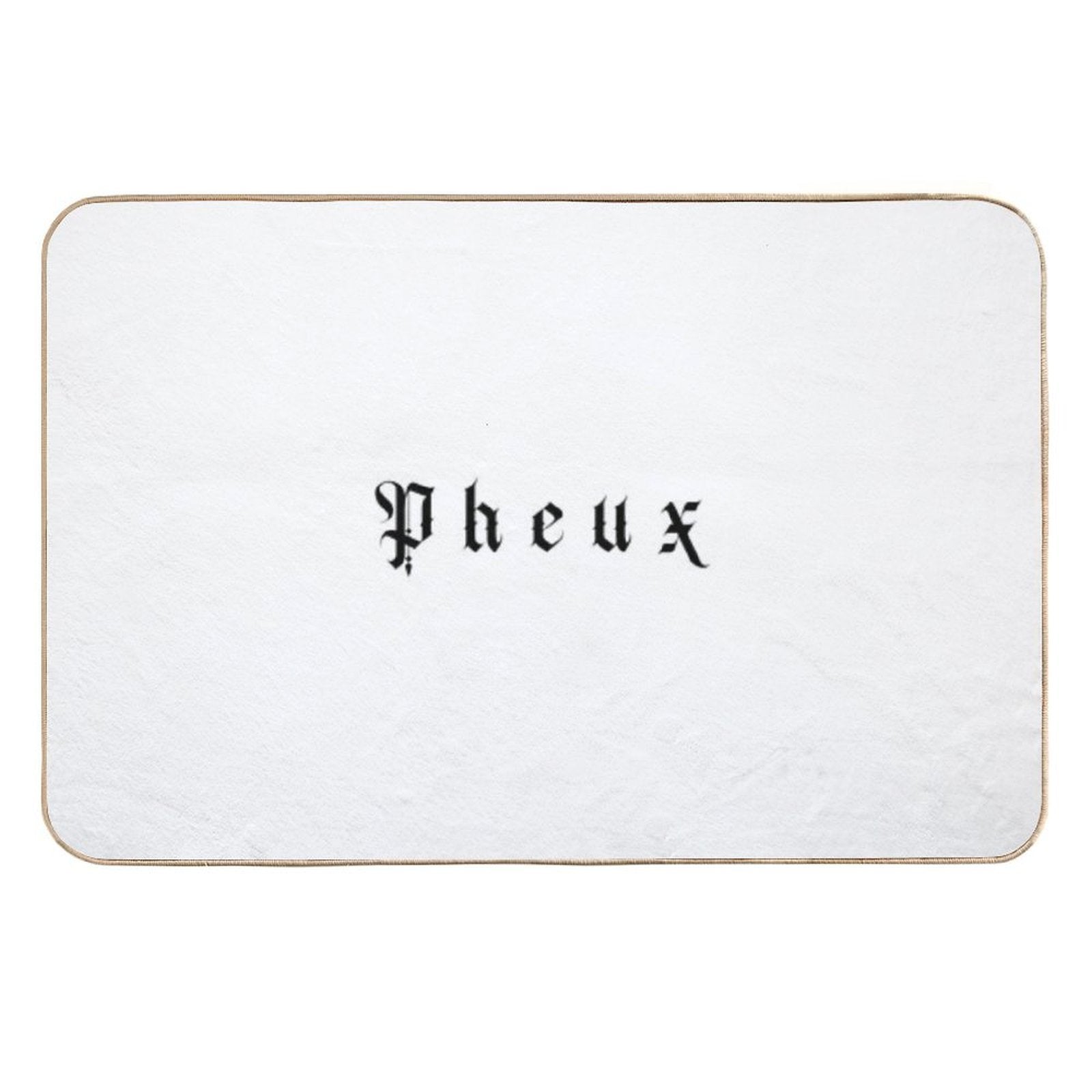 Pheux Typo  Multi-Purpose Bath Mat