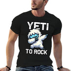 Cute Dabbing Yeti Funny Yeti To Rock  Quick-drying T-Shirt
