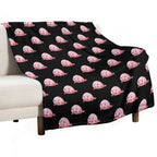 Cute Blobfish Shrink-resistant Throw Blanket