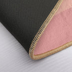 Aesthetic Soft Red Mountains  Multi-Purpose Bath Mat