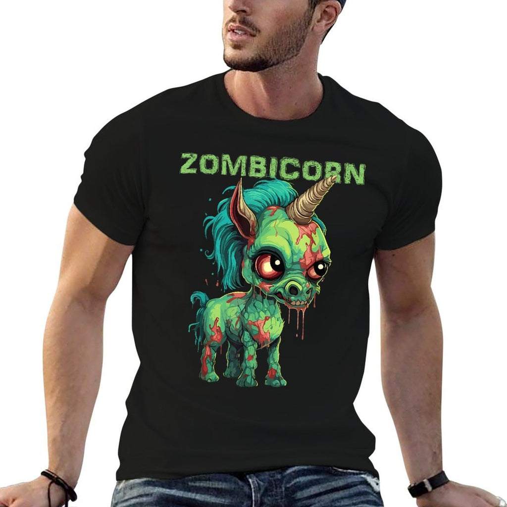 Funny Zombie Unicorn Halloween Tshirt Zombicorn Creature  Affordable Price T-Shirt