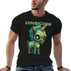 Funny Zombie Unicorn Halloween Tshirt Zombicorn Creature  Affordable Price T-Shirt