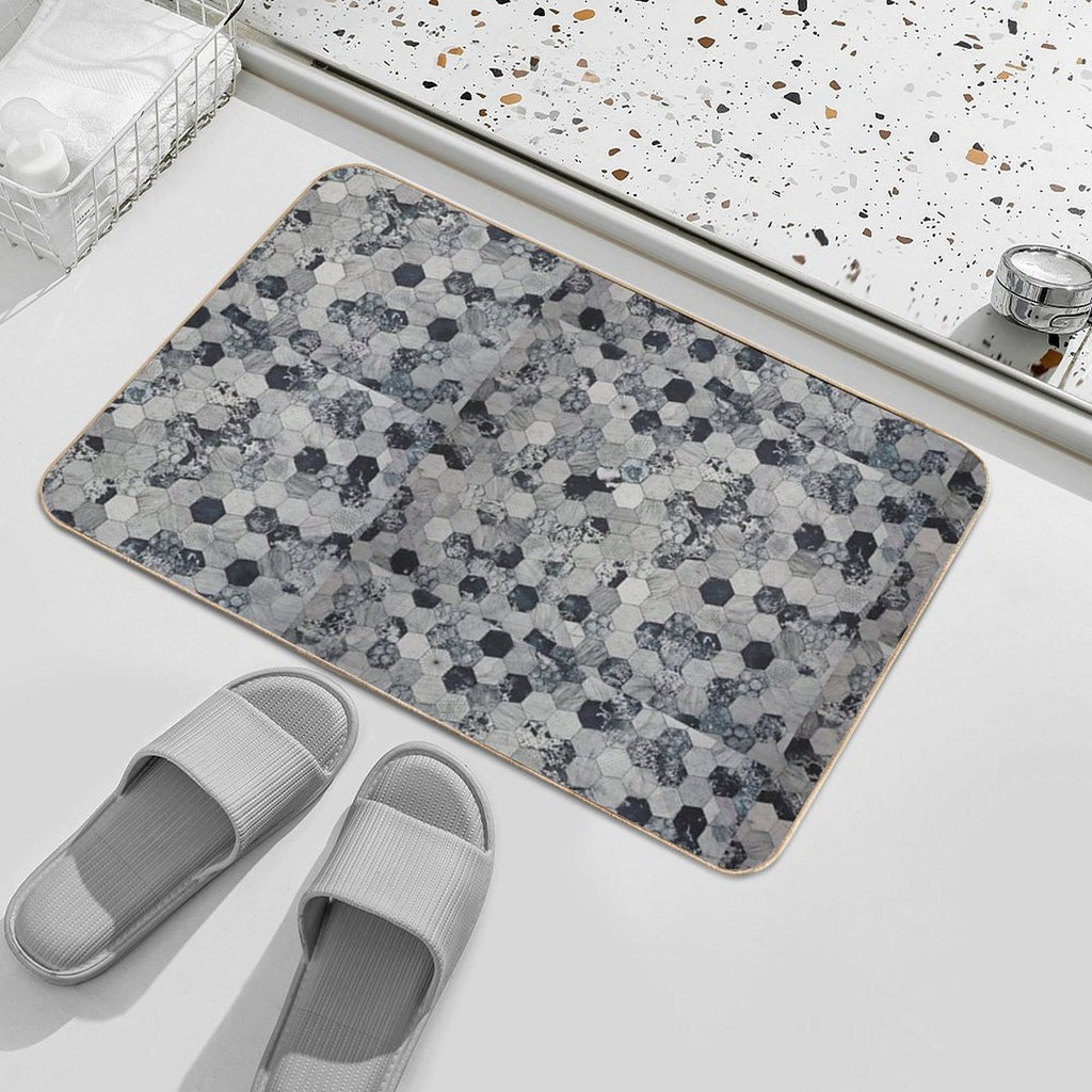 Tile Pattern  Eco-Friendly Bath Mat