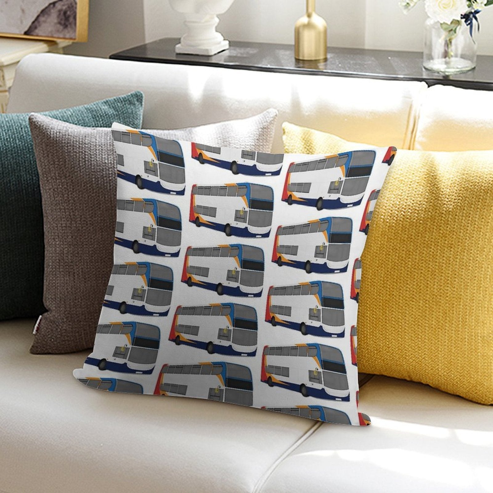 Stagecoach 'beachball' E400 Soft Shrink-Resistant Throw Pillow