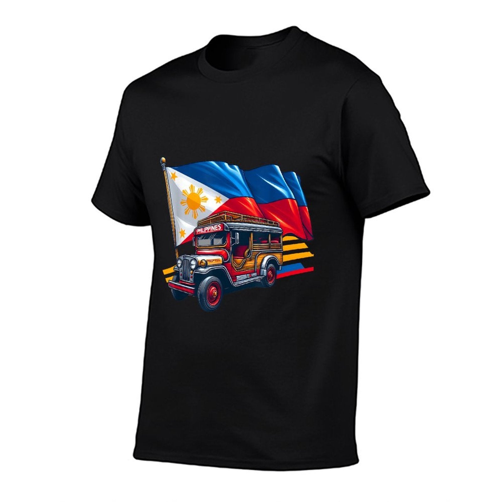 Philippines Proud Filipino Souvenir Philippines Jeepney  Graphic-printed T-Shirt
