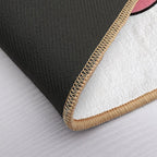 Flamingo Floaty Cody  Rapid-Drying Bath Mat