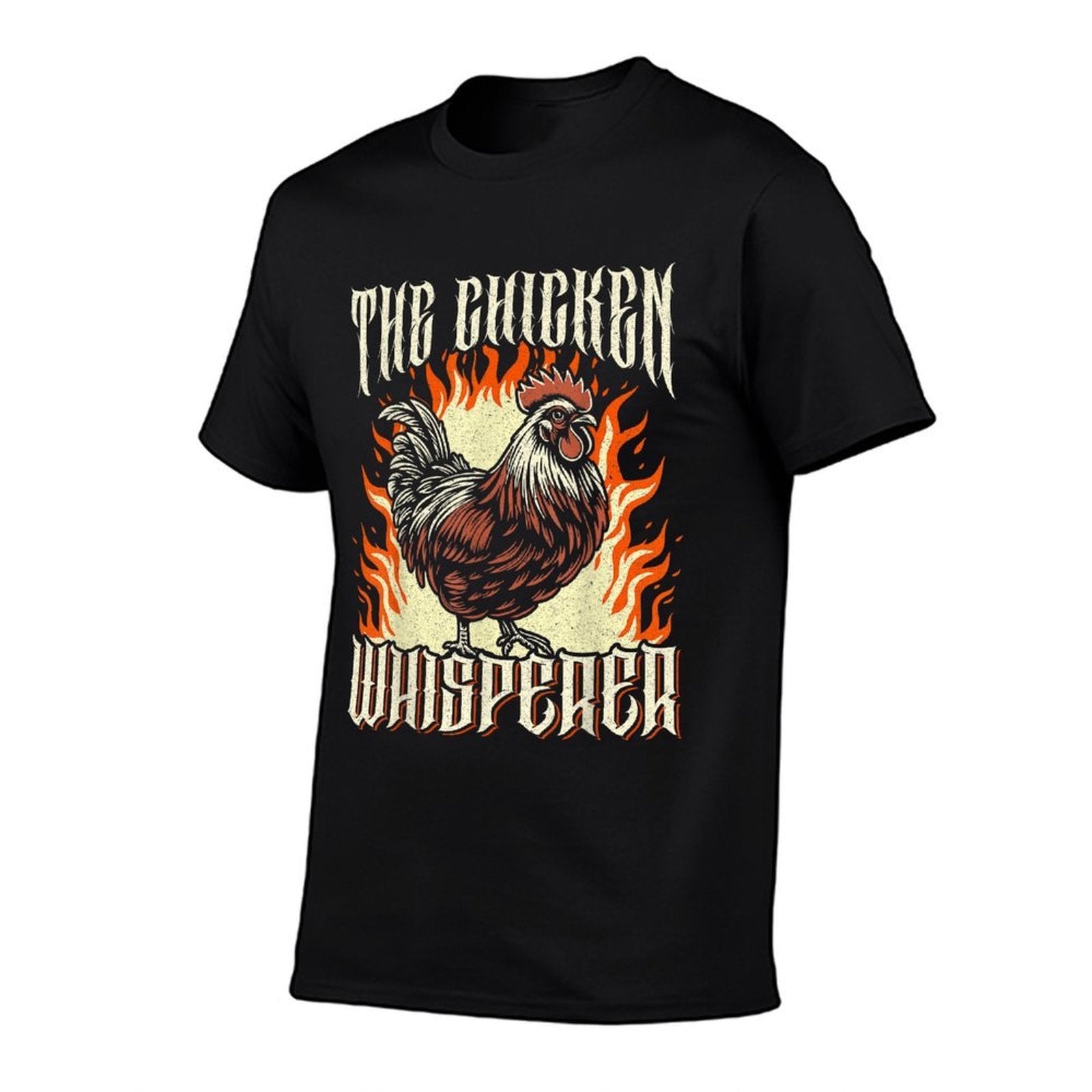 The Chicken Whisperer Funny Chicken Lover Farmer Heavy Metal  Soft T-Shirt