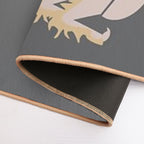 Minimal Yeti Crab (Kiwa Hirsuta)  Rapid-Drying Bath Mat