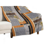 Ethnic Mixed Pattern Wrinkle-free Throw Blanket