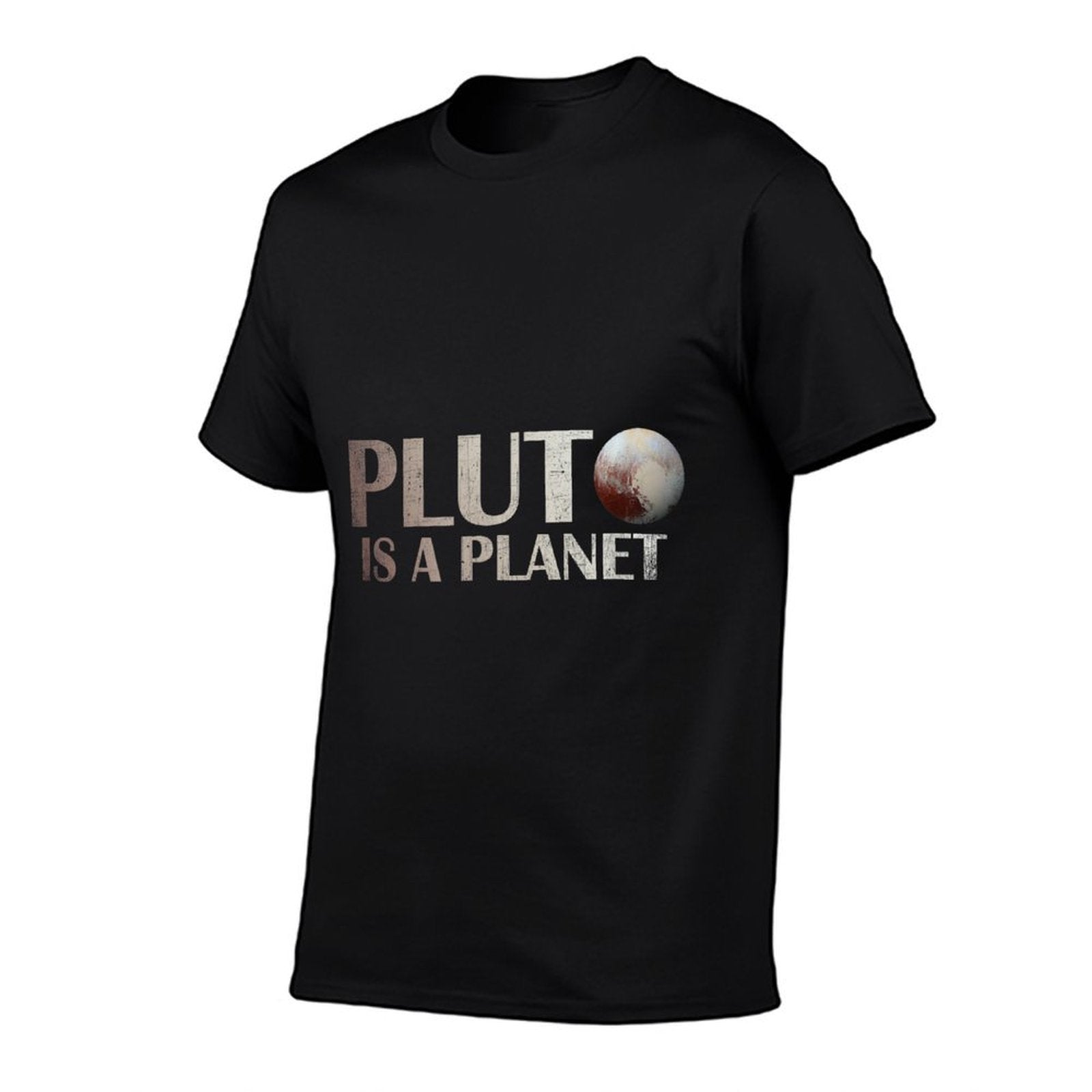 Pluto Is A Planet T  High-quality Stitching T-Shirt
