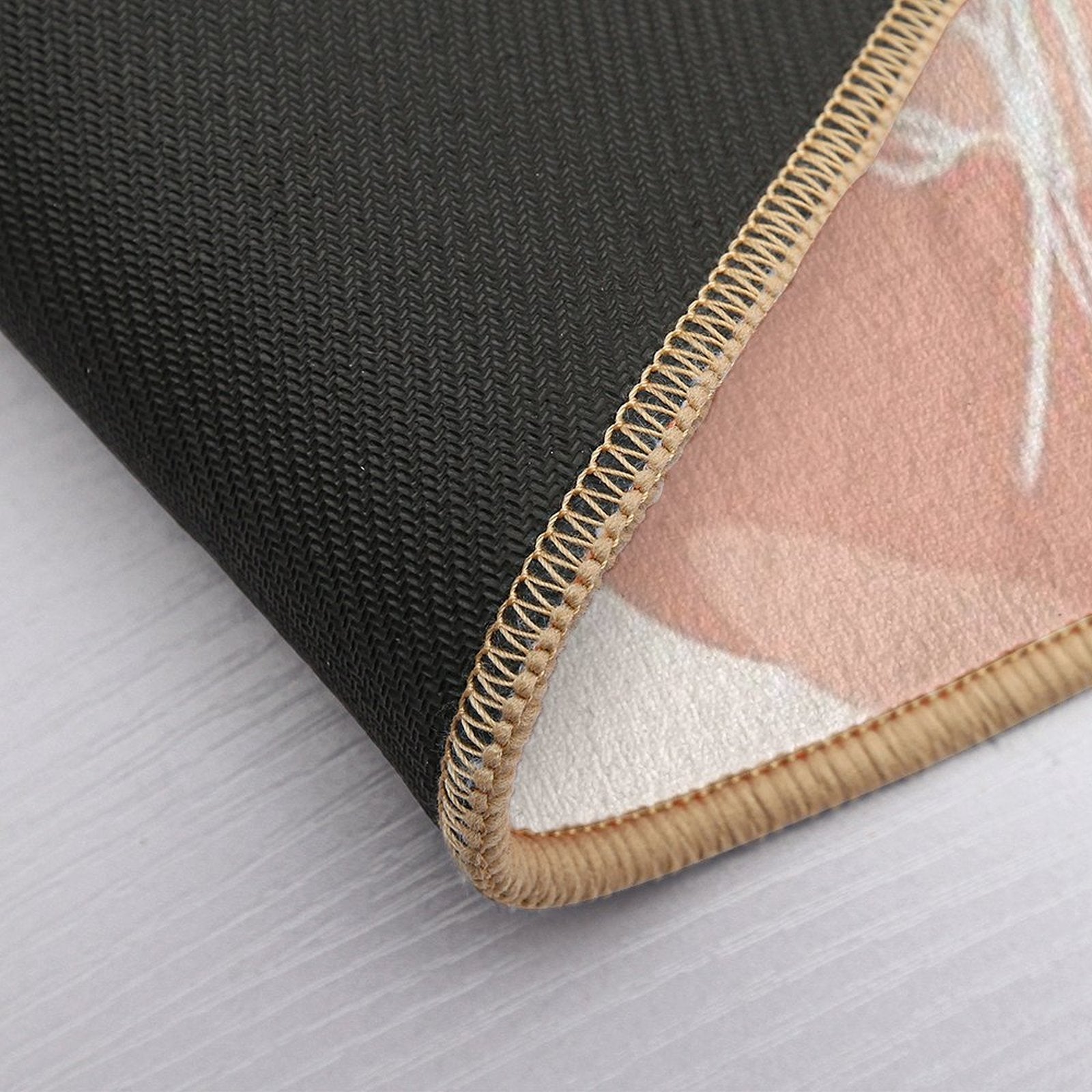 Bloom Line Art  Absorbent Bath Mat