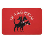 Dog Person  Anti-Trip Bath Mat
