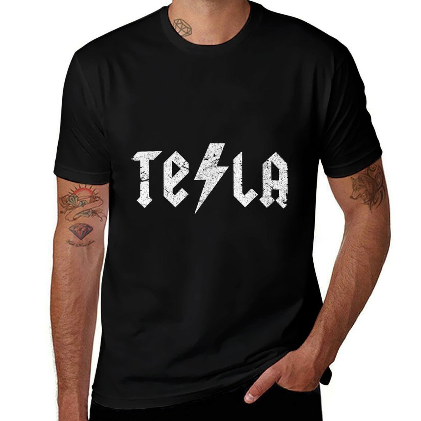 Tesla Nikola Tesla Fan STEM  Versatile T-Shirt