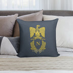 Napoleon Bonaparte Emlem Soft Easy Maintenance Throw Pillow