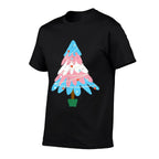 Christmas Tree Transgender Lgtbq Pride Christmas  Affordable Price T-Shirt