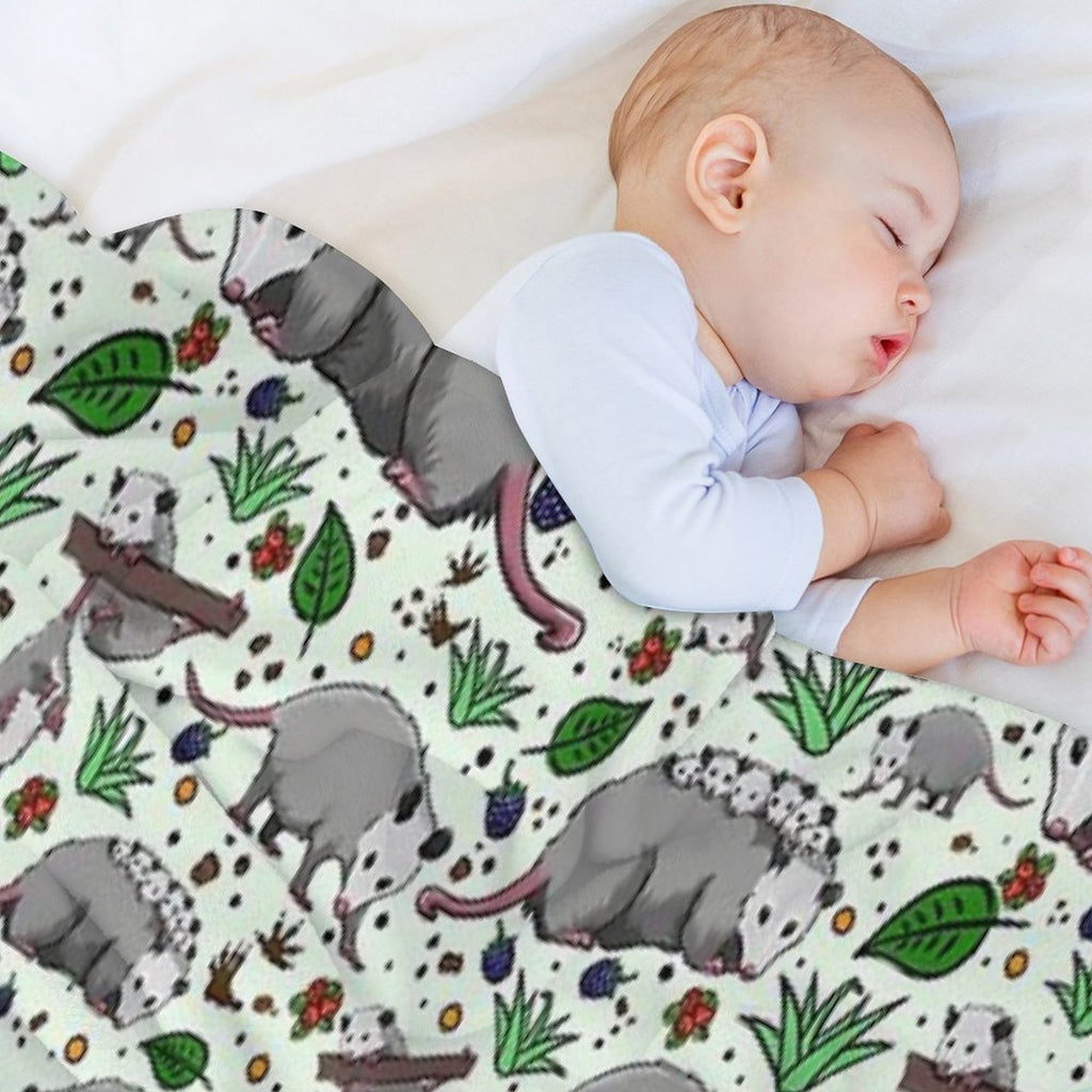Cute Opossum,possum Comfort Throw Blanket