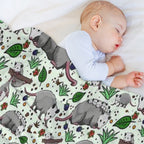 Cute Opossum,possum Comfort Throw Blanket