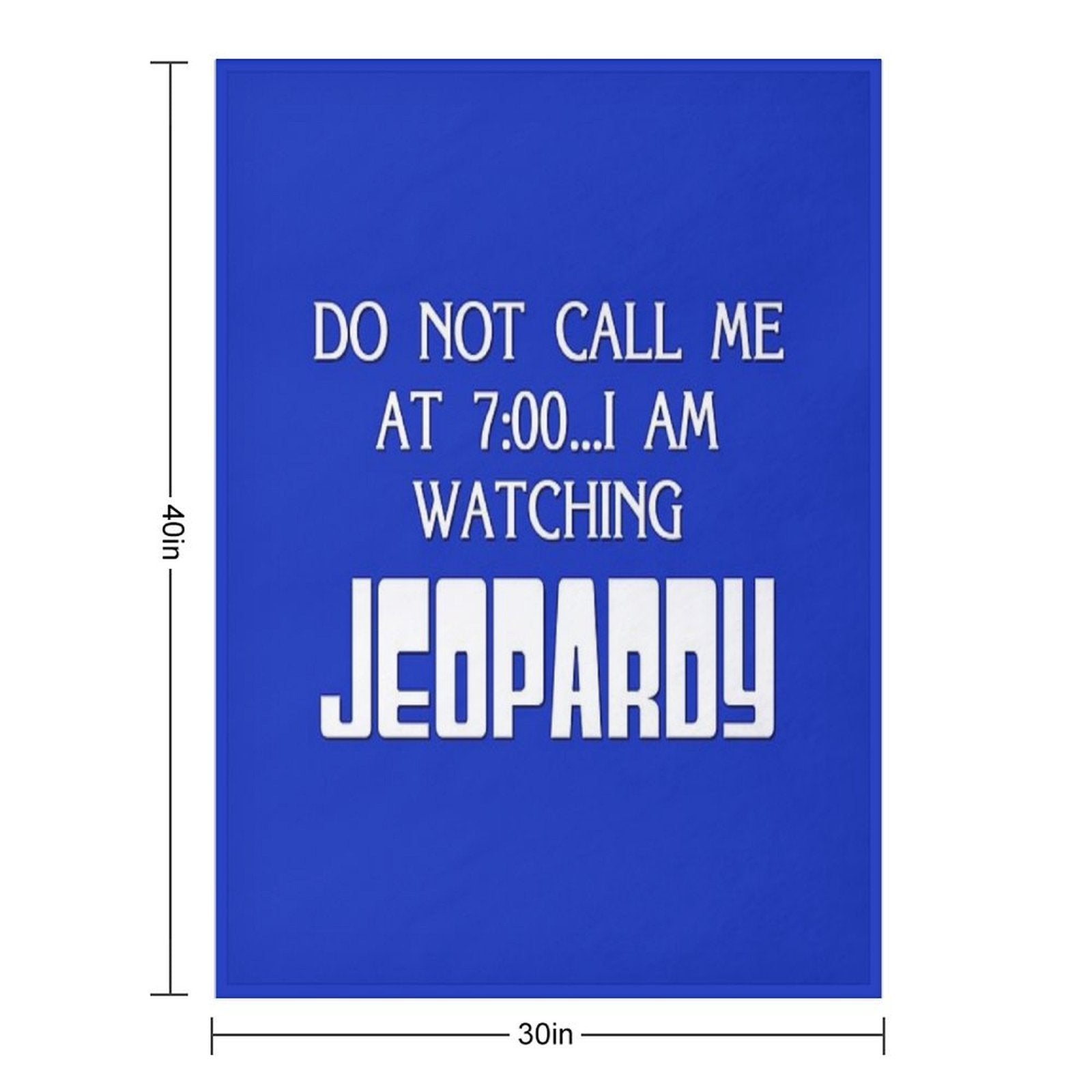 Jeopardy 700 Travel-friendly Throw Blanket