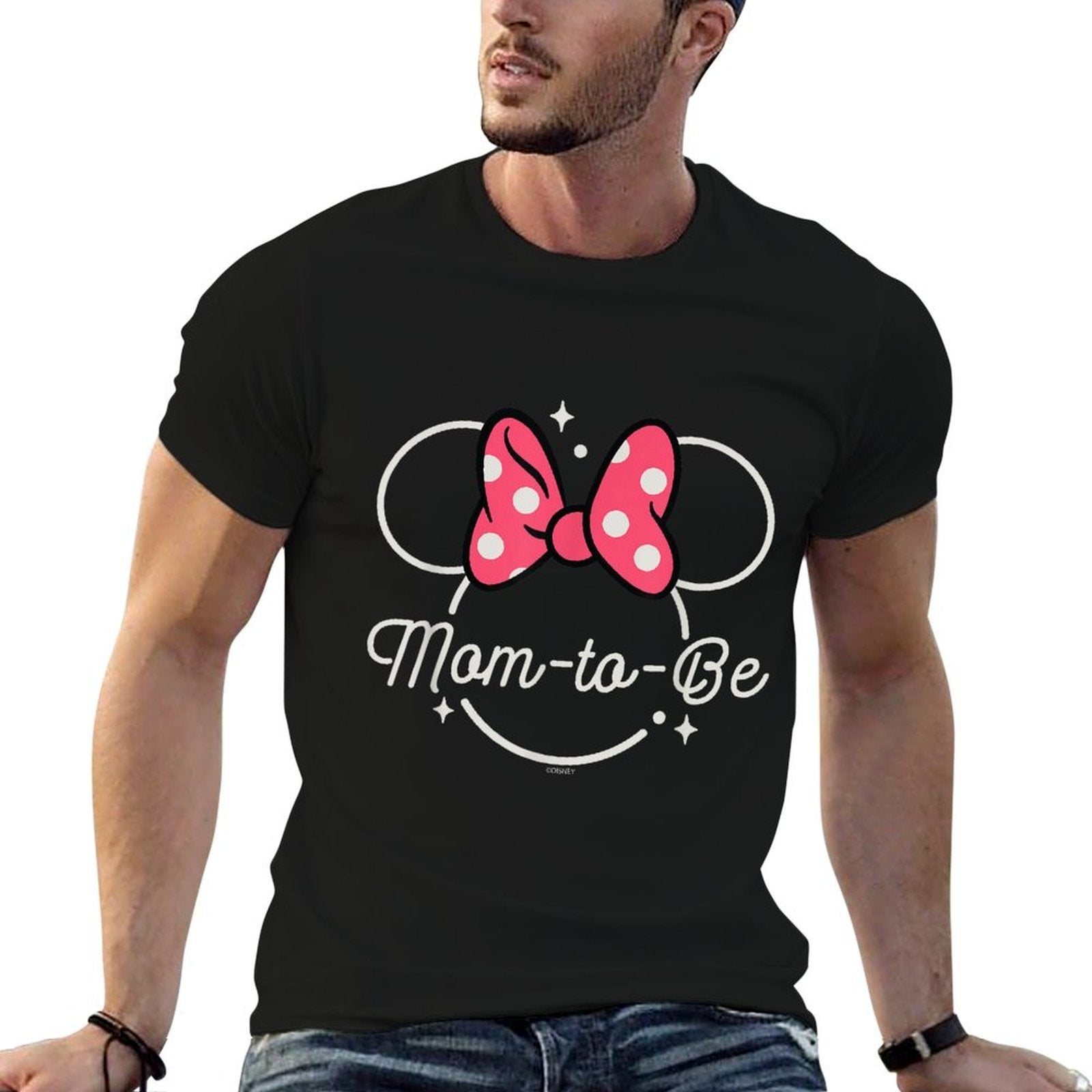 Disney Minnie Mouse Mom-to-Be Head Icon Magic Mothers Day  Affordable Price T-Shirt