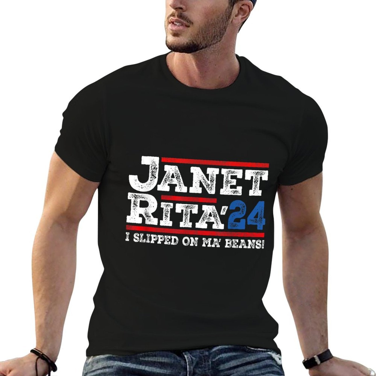 Janet And Rita for President 2024  Polyester Blend T-Shirt