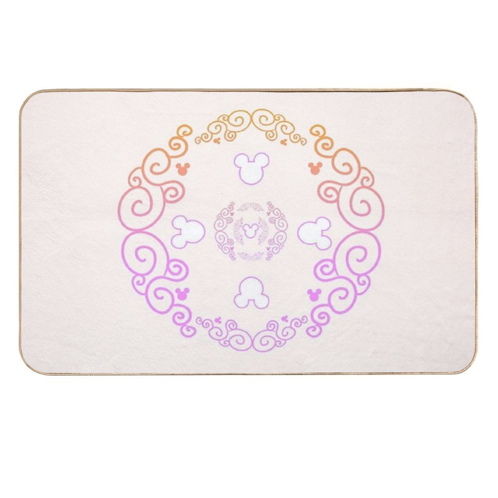 Mickey Mandala  Odorless Bath Mat